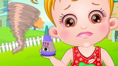 Cuidado de los ojos de Baby Hazel