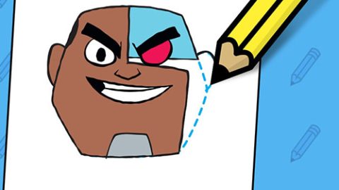 Como Dibujar a Cyborg