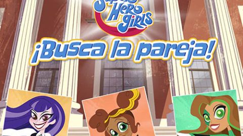 Busca la pareja de las Chicas Super Heroínas
