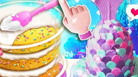 Pastel con Diseno de Chef Unicornio