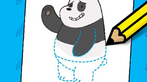 Aprende a Dibujar a Panda