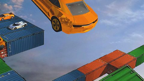 Acrobacia con un Coche de Pista Imposible