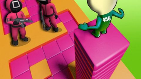 El Juego del Calamar Laberinto Apilado