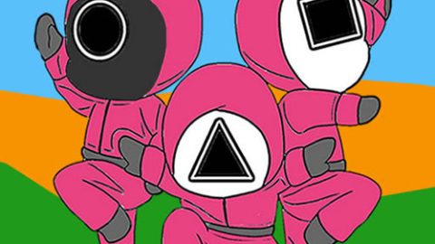 Libro para colorear del Juego del Calamar