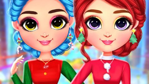 Vestidos Navideños para Chicas Arcoíris