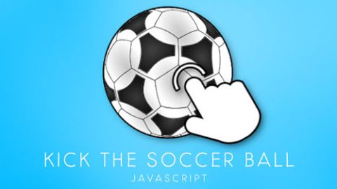 Patear el balón de fútbol