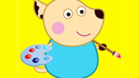 Recorte de papel de Peppa Pig