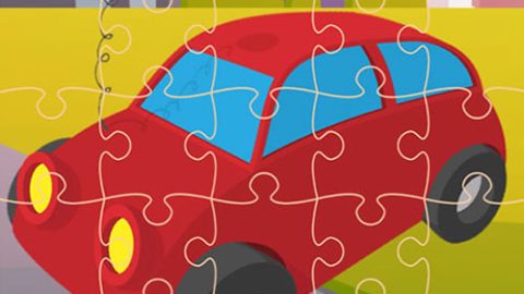Rompecabezas de Coches de Juguete