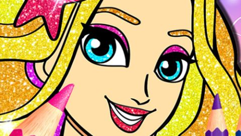 Juego de Colorear de la Princesa Sirena
