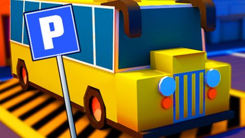 Bus Parking City 3D