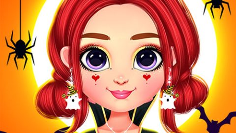 Rainbow Girls Halloween Salon