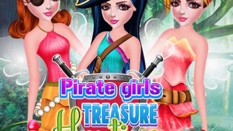 Chicas piratas en busca del tesoro