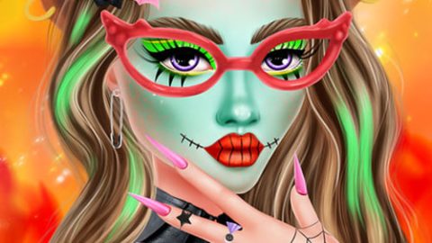Estudio de maquillaje de Halloween