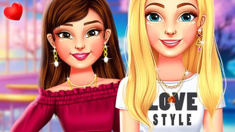 Look de la primera cita de las mejores amigas de la escuela secundaria