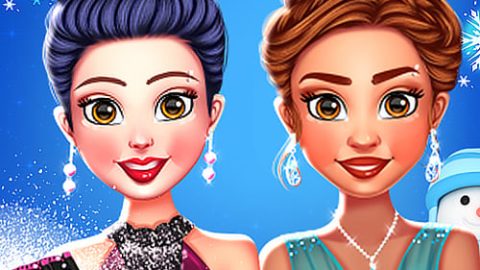 Ropa de patinaje sobre hielo para princesas de invierno
