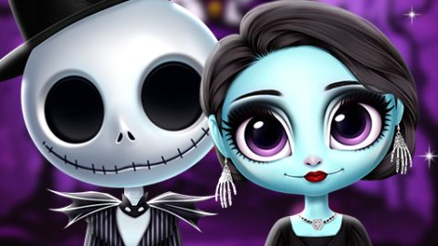 ¡Fiesta de Halloween con la Pareja Pesadilla!
