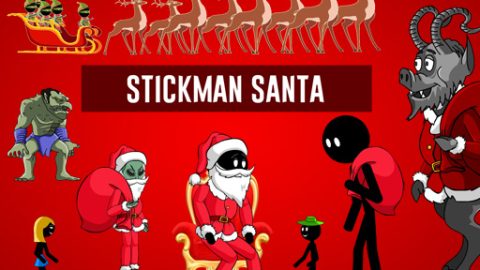 Santa Stickman
