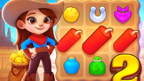 Wild West Match 2: La Fiebre del Oro
