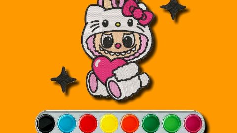 Labubu Coloring Adventure