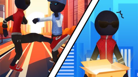 Stick Rope Hero