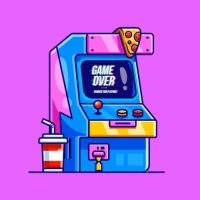 Maquina de juegos Retro