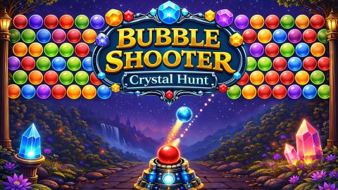 Bubble Shooter Crystal Hunt