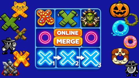 Juego Tic Tac Toe Merge
