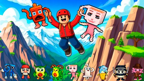 Juego Jump to the Mountain for the Brainrots