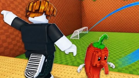 Juego Kick a Lucky Block: Tsunami Football