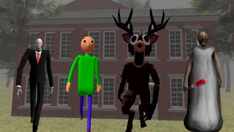 Asylum: Baldi Granny Slender