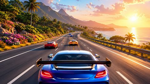 Juego Highway Car Racer