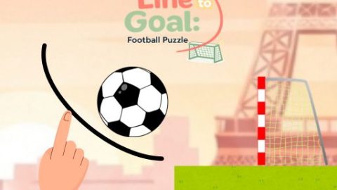 Juego Line to Goal : Draw The Path