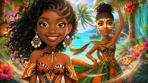 African Princesses: Style Island
