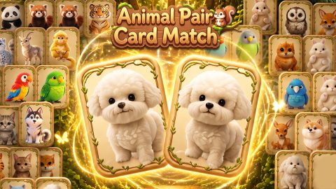 Juego Animal Pair Card Match