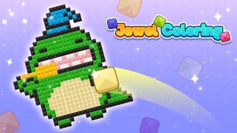 Jewels Coloring Puzzle