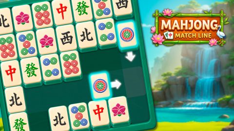 Juego Mahjong Match Line
