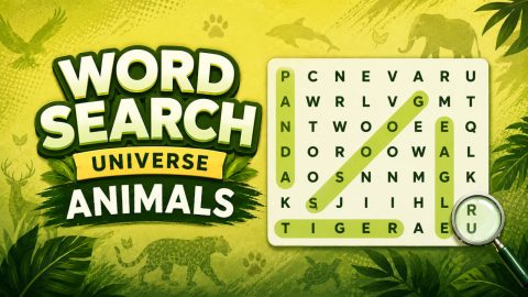 Juego Word Search Universe Animals